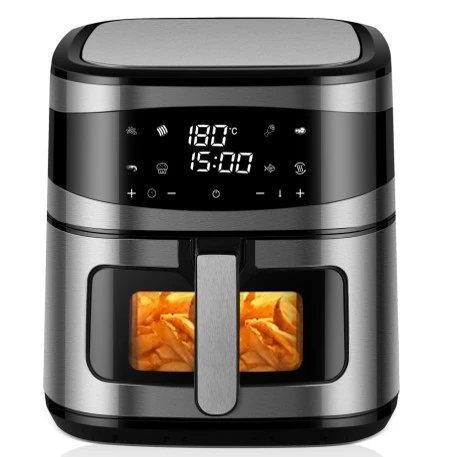 Jaký je příkon a topný výkon vaší 8litrové moderní fritézy?