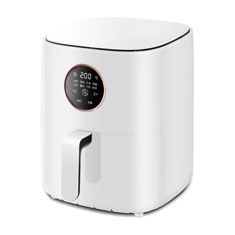 6L Minimalistická bílá digitální vzduchová fritéza